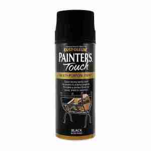 Rustoleum Painters Touch Satin Black 400ml