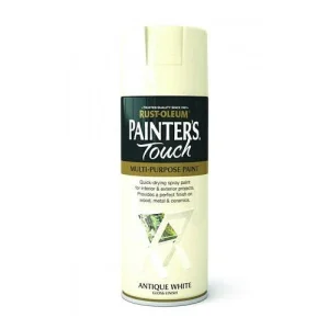 Touch Gloss in Antique White, the ultimate multi-purpose spray paint