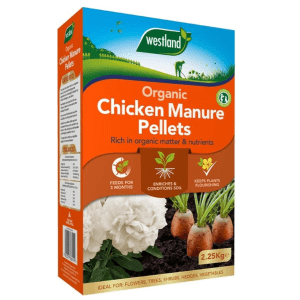 Westland Organic Chicken Manure Pellets - 2.25 kg