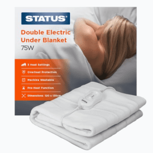 Status Electric Under-Blanket Double – Ultimate Comfort and Warmth for Chilly Nights