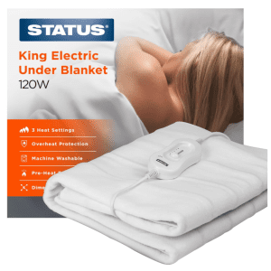 Status Electric Under-Blanket King – Ultimate Comfort and Warmth for a Restful Night