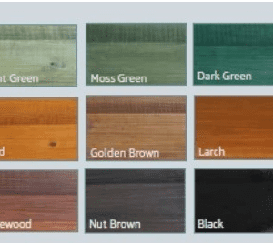 Protex - Shed and Fence Paint - Brays Grey colour grid