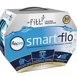 FloPro SmartFlo – No Kink Complete Garden Hose Set – 30m