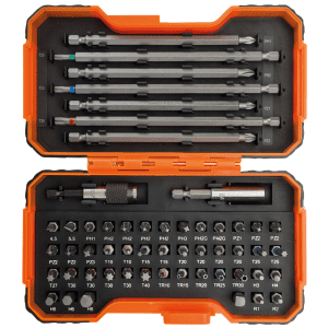 Bahco 54pc Coloured Bit Set