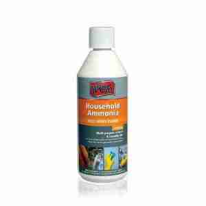 Knockout Household Ammonia in a white 500ml bottle