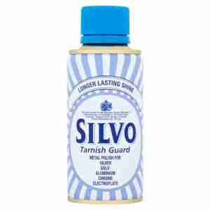 Silvo Tarnish Guard in a small brass can