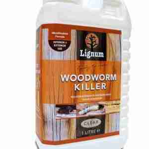 Lignum RTU Woodworm Killer Clear 1Ltr
