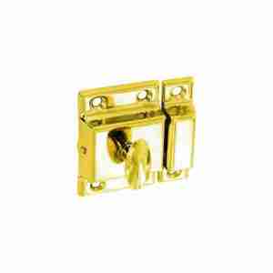 Securit Cupboard Turn Brass Plated 50mm