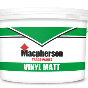 Macpherson 10L Vinyl Matt MAG – Low VOC, Wipeable Matt Emulsion for Interior Walls and Ceilings