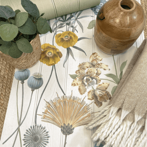 Belgravia Wallcovering - Botanist Design White Green