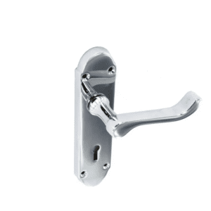 Securit - Shaped Lock Handles - Chrome Plated S2710