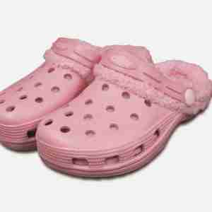 Town & Country Kids Fleecy Cloggies - Pink Size 9